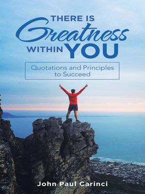 cover image of There Is Greatness Within You